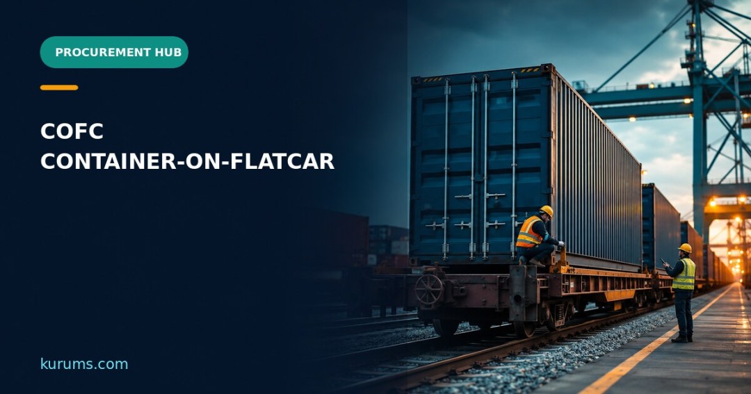 Procurement Hub cover for COFC: Container-on-Flatcar Procurement and Intermodal Handoff Controls