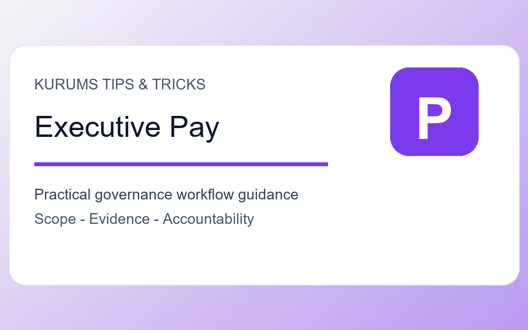 Executive Compensation Review Tips: How Boards Can Make Pay Decisions With Better Evidence