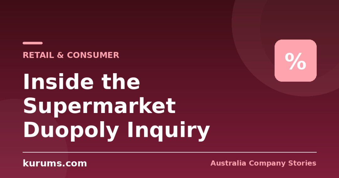 The ACCC Supermarket Inquiry: What It Found About Australia’s Grocery Duopoly