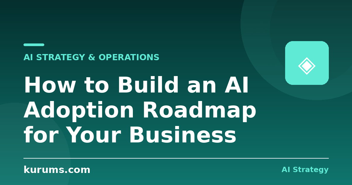 How to Build an AI Adoption Roadmap for Your Business