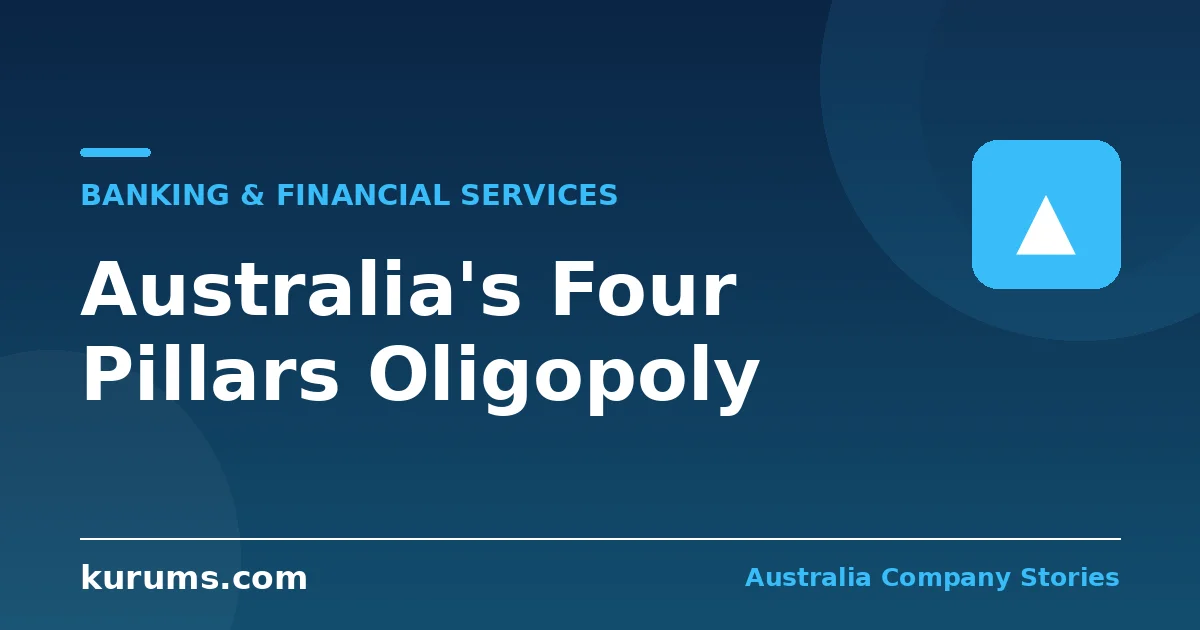 Why Australia Has Only Four Big Banks: Inside the Four Pillars Oligopoly