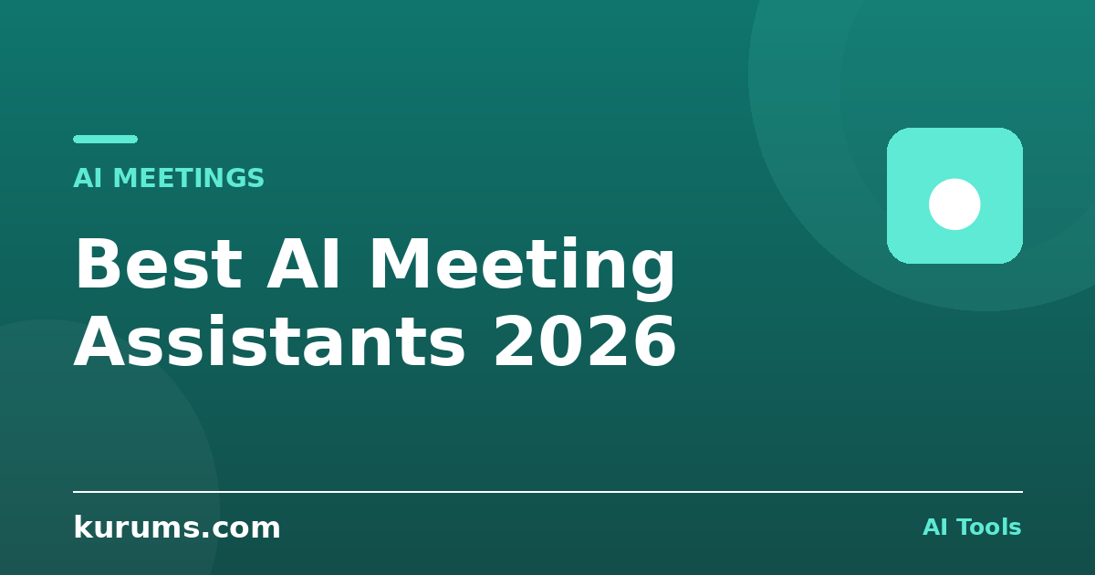 Best AI Meeting Assistants & Transcription Software in 2026: Features, Pricing & Comparison