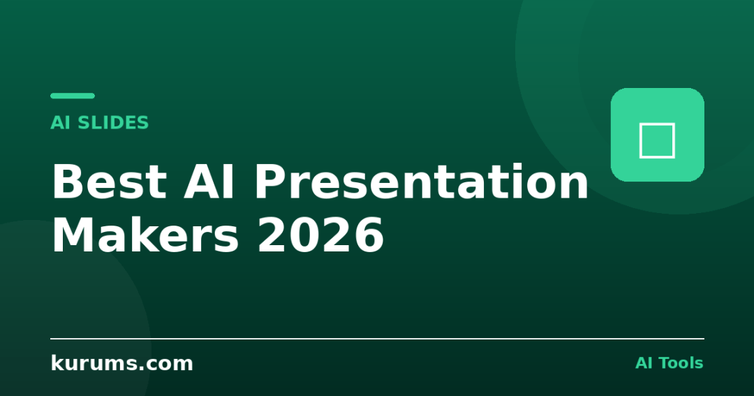 Best AI Presentation Makers 2026