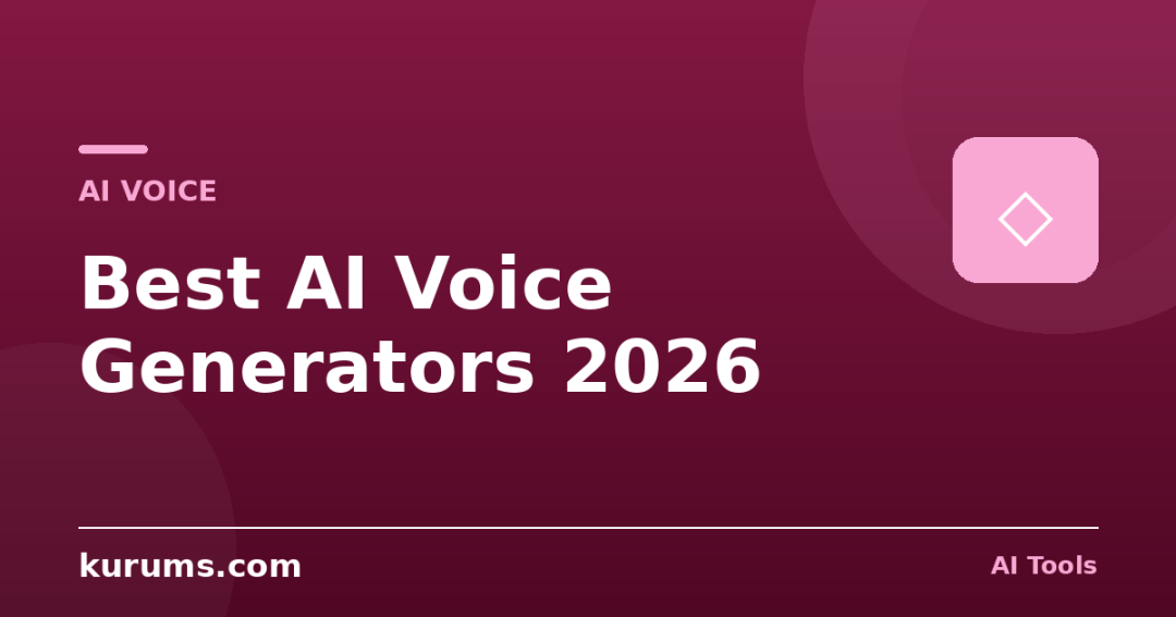 Best AI Voice Generators 2026