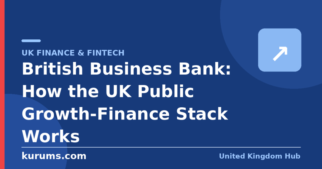 British Business Bank: How the UK Public Growth-Finance Stack Works