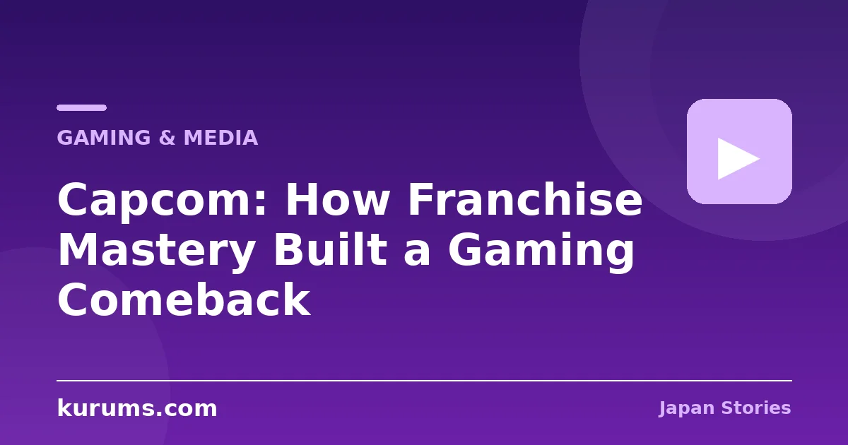 Capcom: How Franchise Mastery Built a Gaming Comeback