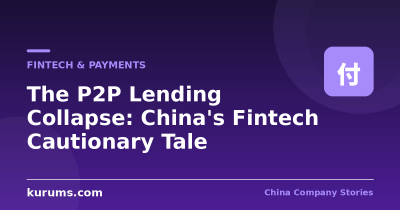 The P2P Lending Collapse: China’s Fintech Cautionary Tale