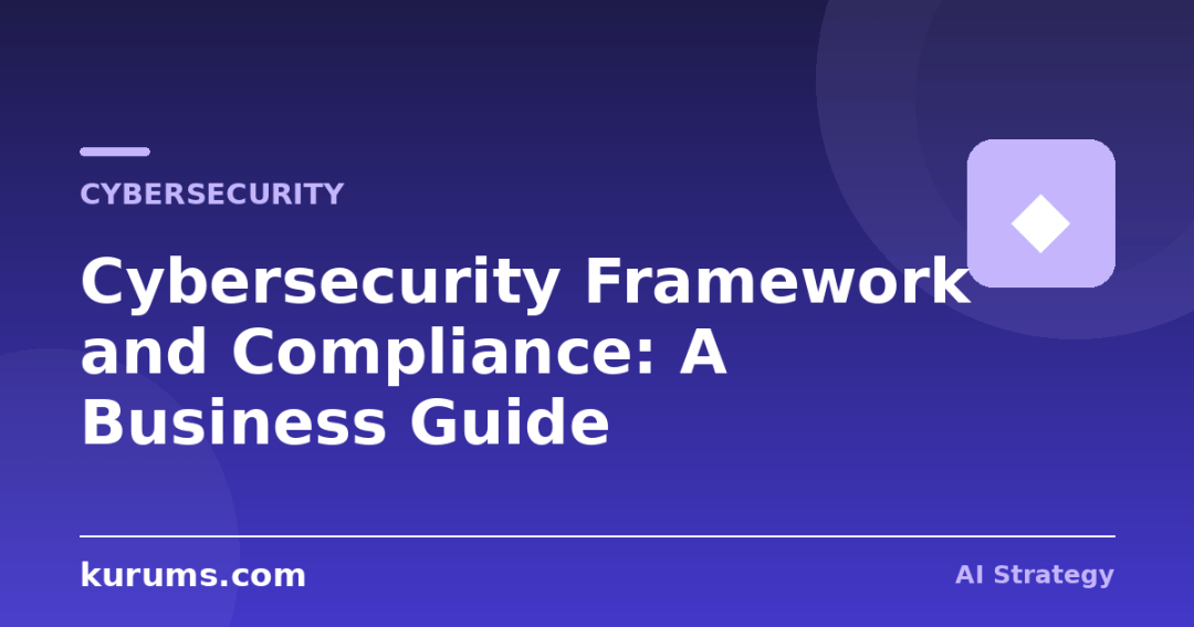 Cybersecurity Framework and Compliance: A Business Guide