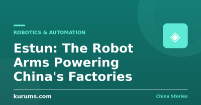 Estun: The Robot Arms Powering China’s Factories