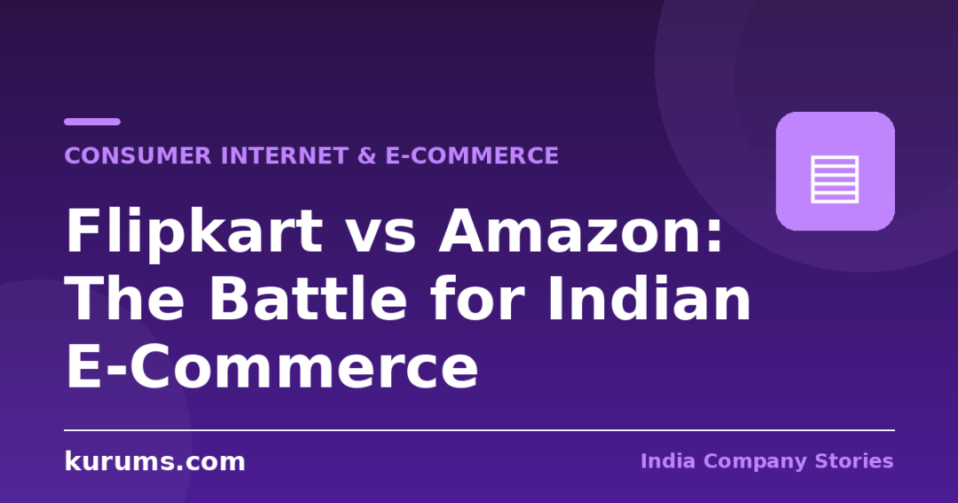 Flipkart vs Amazon: The Battle for Indian E-Commerce