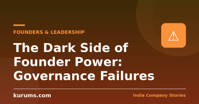 The Dark Side of Founder Power: Governance Failures