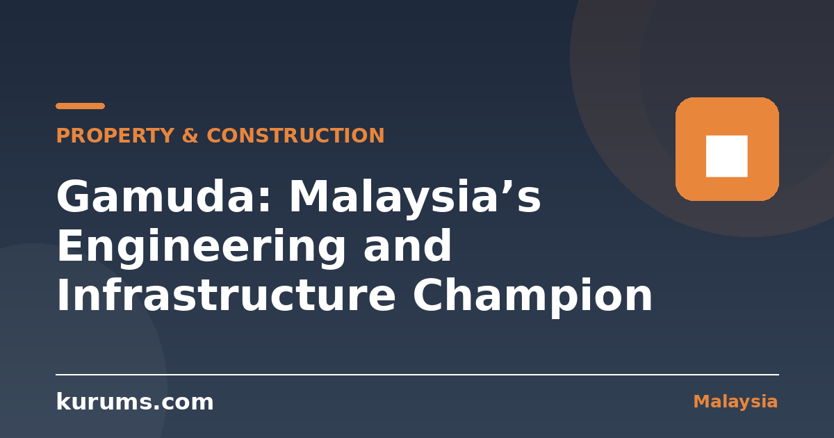Gamuda: Malaysia’s Engineering and Infrastructure Champion