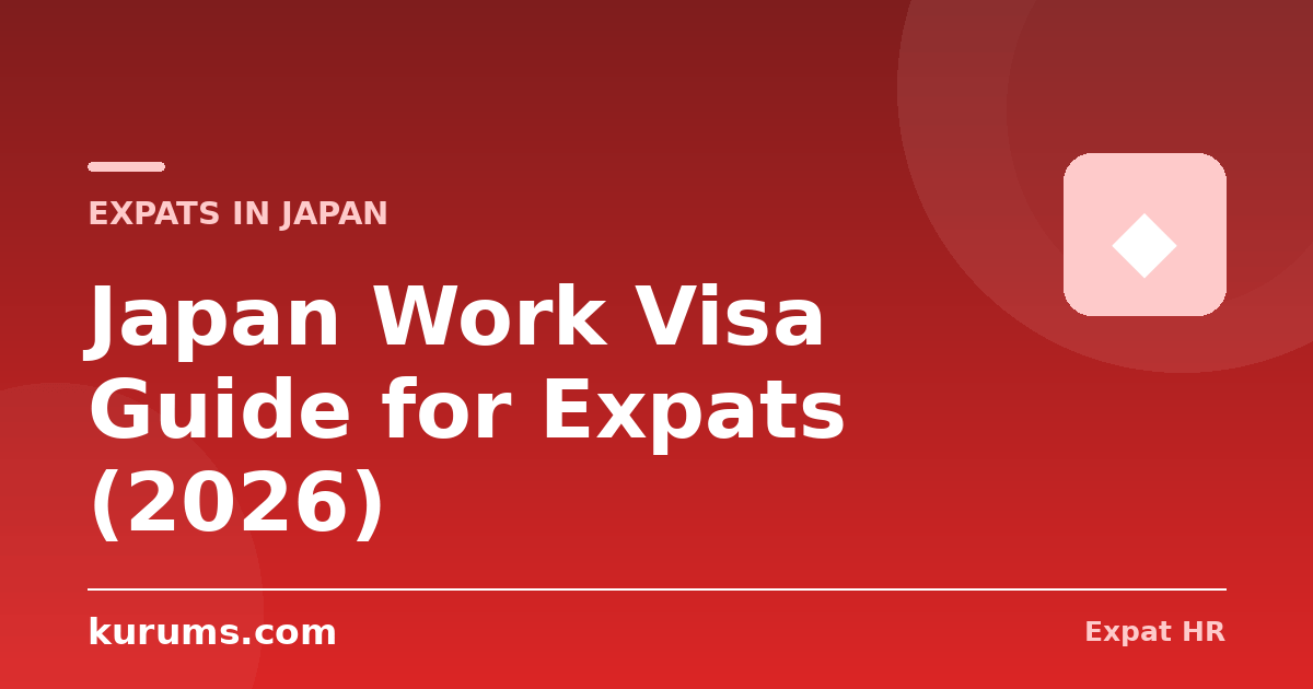 Japan Work Visa Guide for Expats (2026): HSP Points, J-Skip & Permanent Residence in One Year