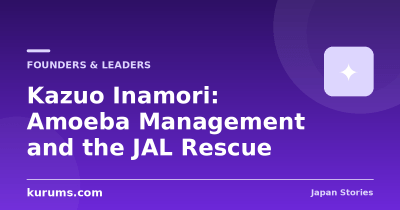 Kazuo Inamori: Amoeba Management and the JAL Rescue