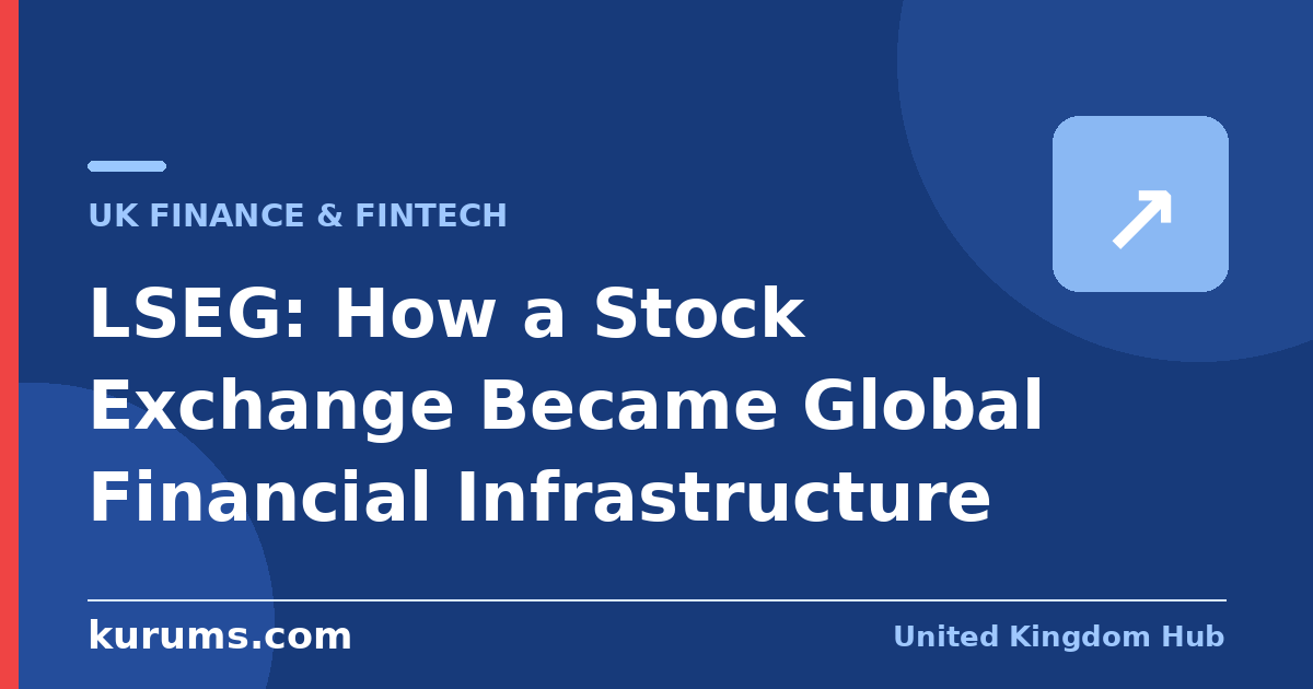 LSEG: How a Stock Exchange Became Global Financial Infrastructure