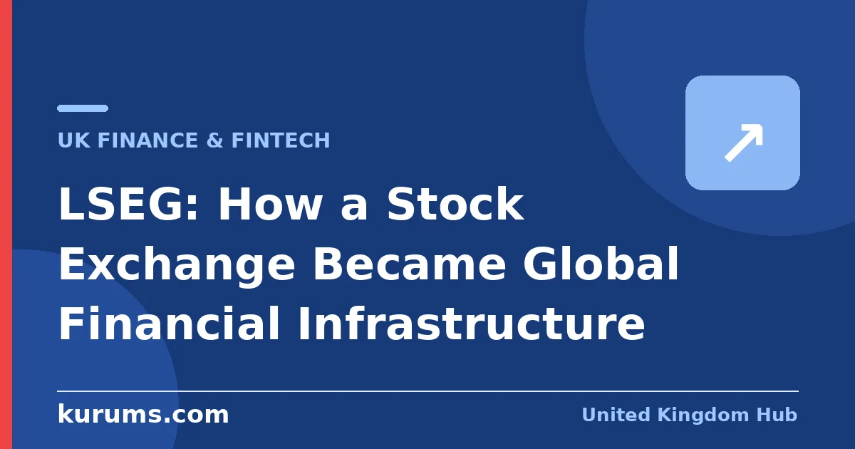 LSEG: How a Stock Exchange Became Global Financial Infrastructure