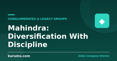 Mahindra: Diversification With Discipline