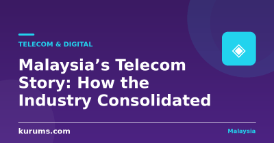 Malaysia’s Telecom Story: How the Industry Consolidated