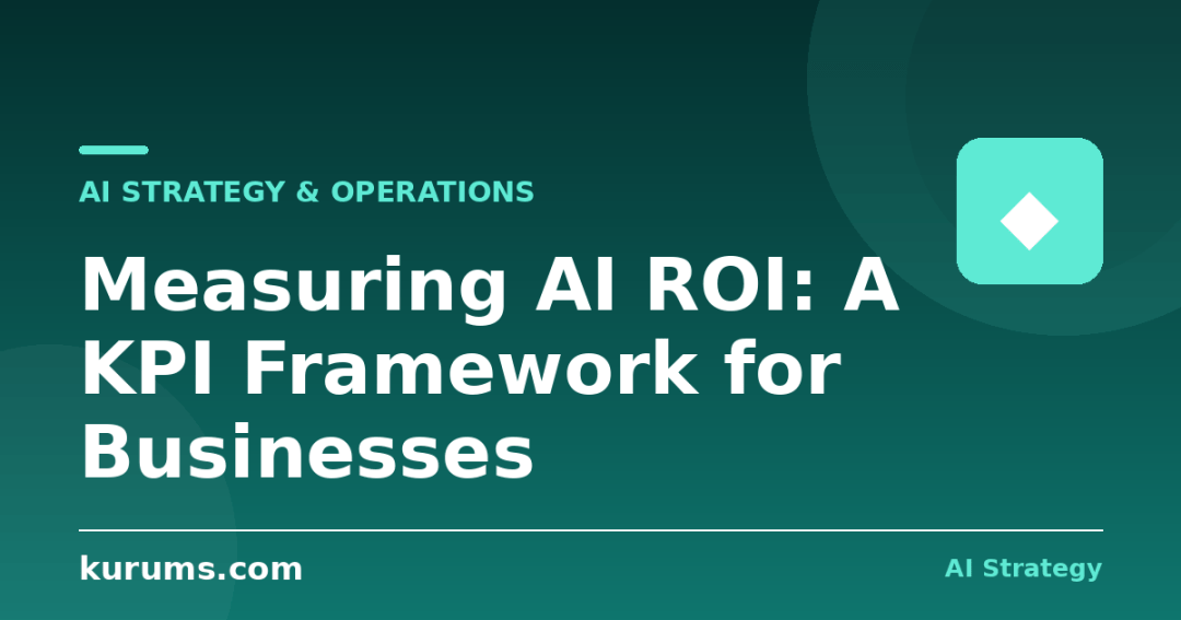 Measuring AI ROI: A KPI Framework for Businesses