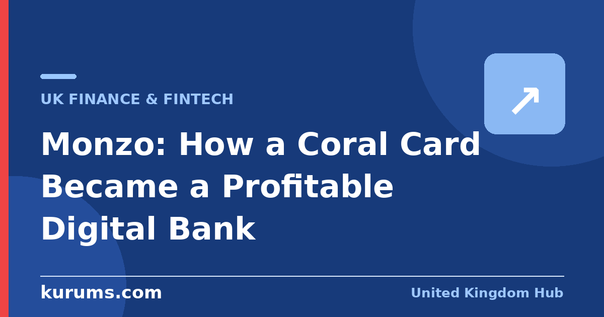 Monzo: How a Coral Card Became a Profitable Digital Bank