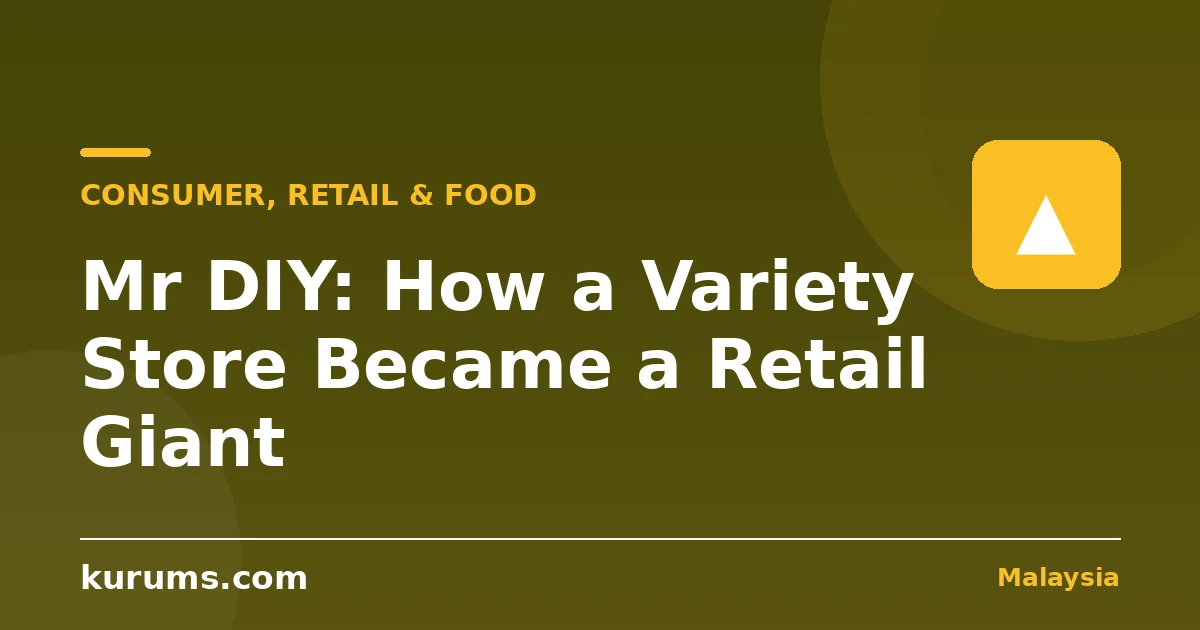 Mr DIY: How a Variety Store Became a Retail Giant