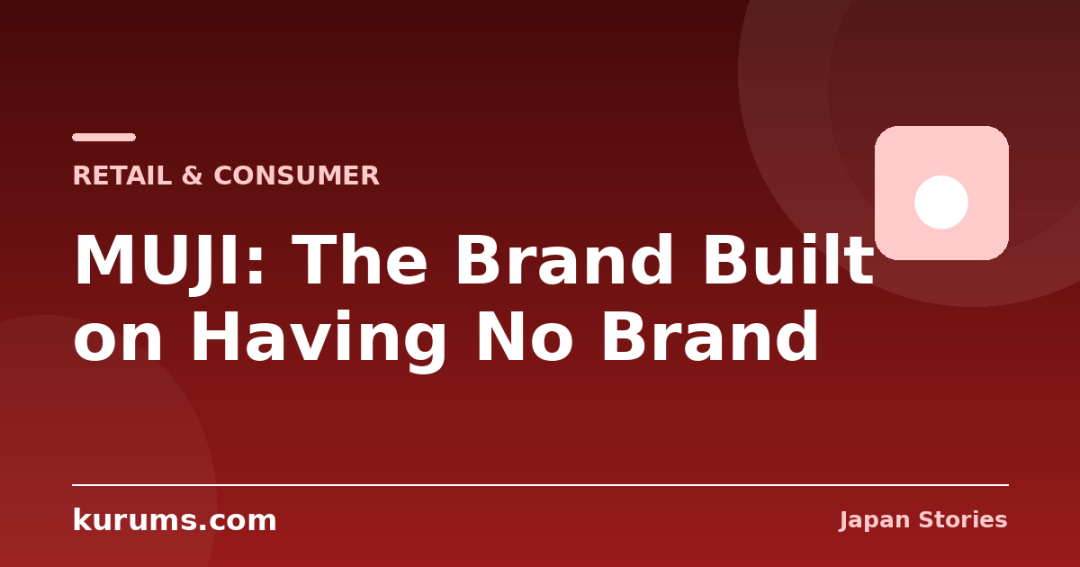 MUJI: The Brand Built on Having No Brand