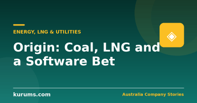 Origin Energy: The Coal Plant, the LNG Cash Machine and the Software Bet