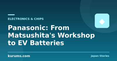 Panasonic: From Matsushita’s Workshop to EV Batteries