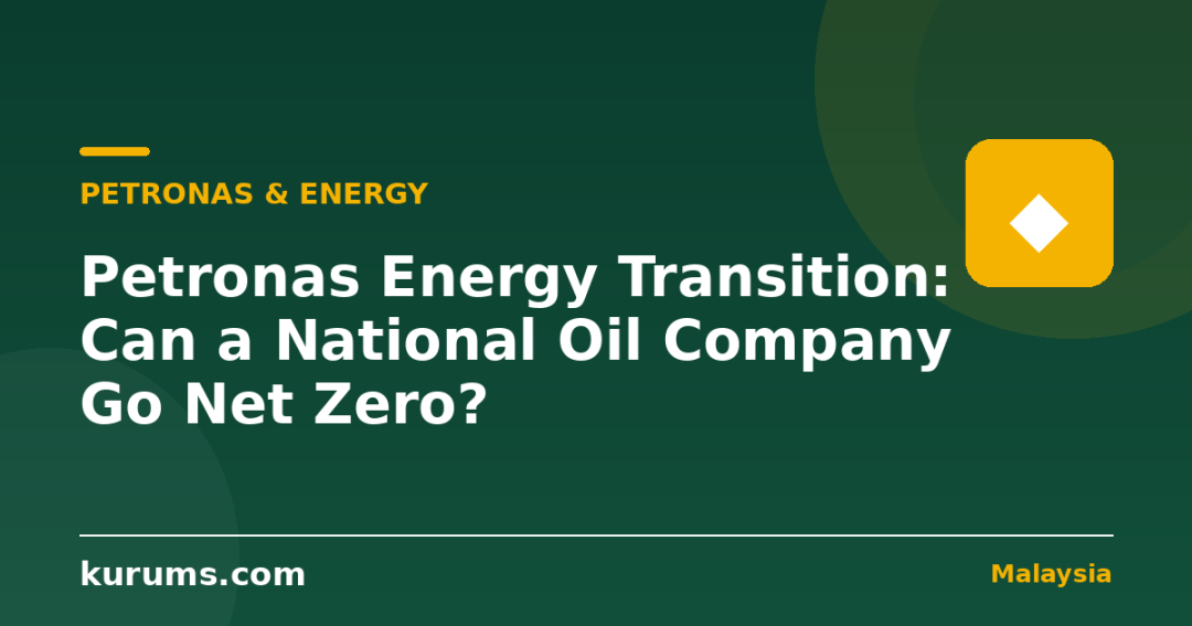 Petronas Energy Transition: Can a National Oil Company Go Net Zero?