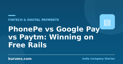 PhonePe vs Google Pay vs Paytm: Winning on Free Rails