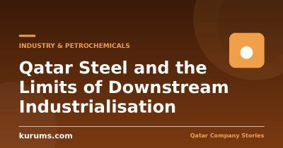 Qatar Steel and the Limits of Downstream Industrialisation
