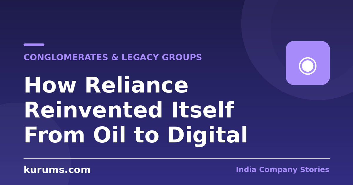 How Reliance Reinvented Itself From Oil to Digital