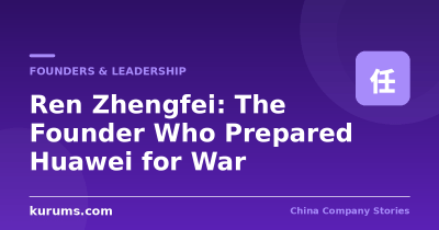 Ren Zhengfei: The Founder Who Prepared Huawei for War