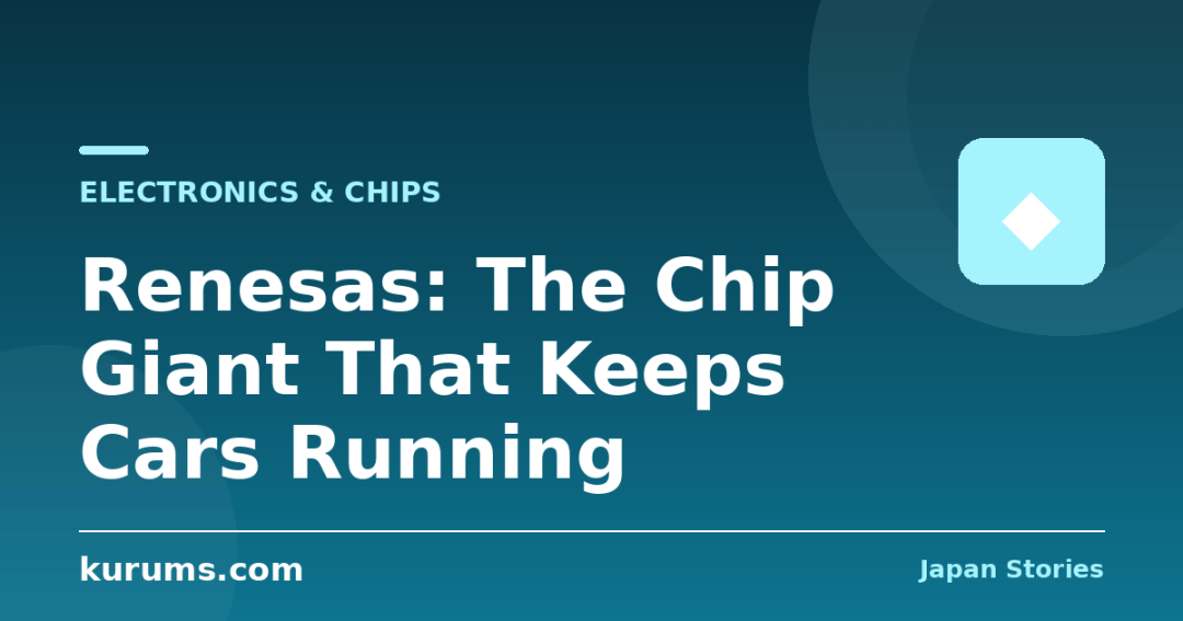 Renesas: The Chip Giant That Keeps Cars Running