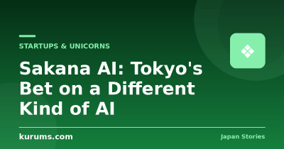 Sakana AI: Tokyo’s Bet on a Different Kind of AI
