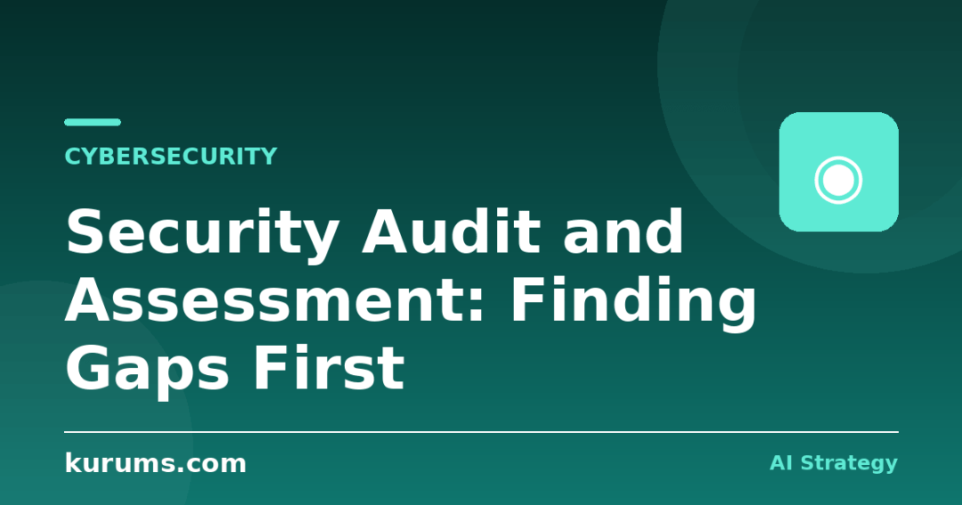 Security Audit and Assessment: Finding Gaps First