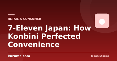 7-Eleven Japan: How Konbini Perfected Convenience