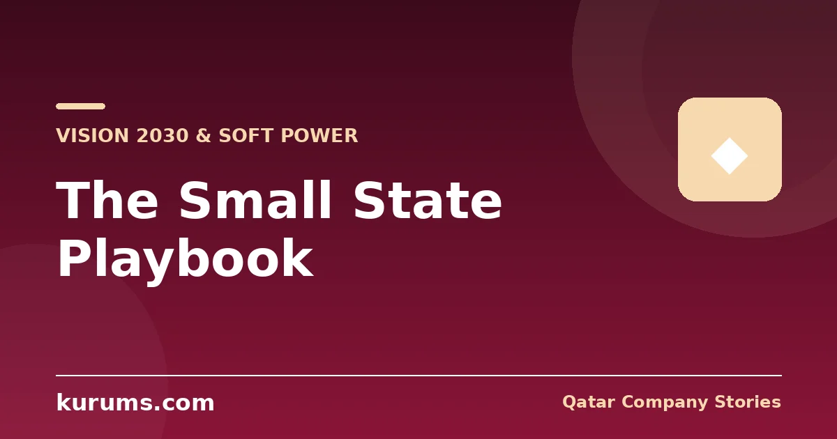 The Small State Playbook: What Qatar's Strategy Teaches