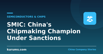 SMIC: China’s Chipmaking Champion Under Sanctions