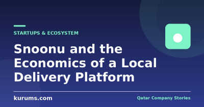 Snoonu and the Economics of a Local Delivery Platform