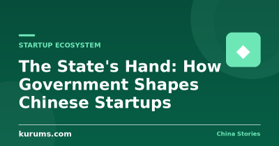 The State’s Hand: How Government Shapes Chinese Startups