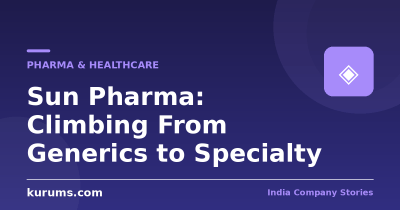 Sun Pharma: Climbing From Generics to Specialty