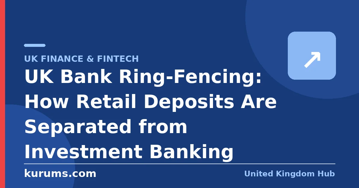 UK Bank Ring-Fencing: How Retail Deposits Are Separated from Investment Banking