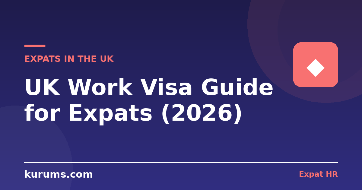 UK Work Visa Guide for Expats (2026): Skilled Worker, Global Talent & the Road to Settlement