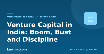 Venture Capital in India: Boom, Bust and Discipline