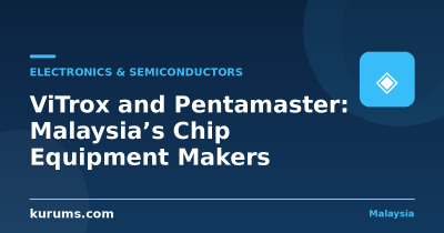 ViTrox and Pentamaster: Malaysia’s Chip Equipment Makers
