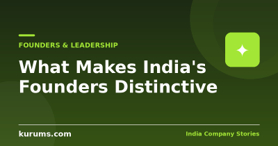 What Makes India’s Founders Distinctive