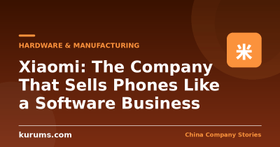 Xiaomi: The Company That Sells Phones Like a Software Business