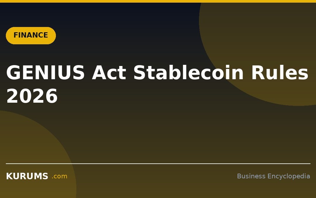 GENIUS Act Stablecoin Rules 2026
