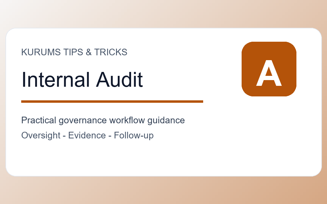 Internal Audit Checklist Tips: How to Find Control Gaps Before They Hurt